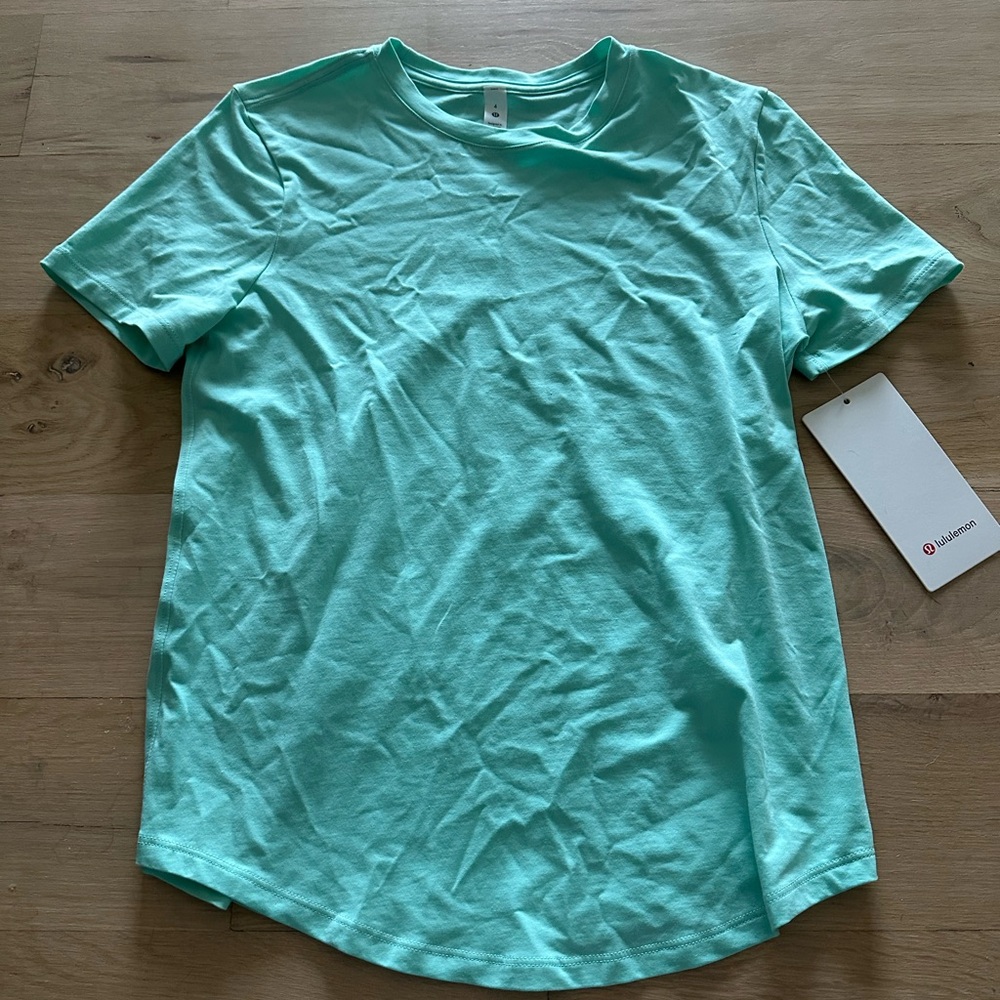 Mint Green Lululemon T-Shirt